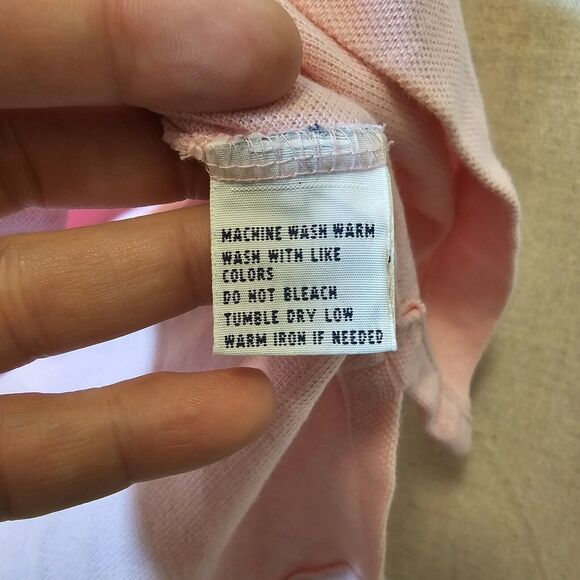 Polo by Ralph Lauren Men's Pink Polo Shirt XL And Extra Long *Small Flaws* - Picture 5 of 12